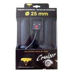 Poignées chauffantes tecno globe luxe 120 mm à25 mm Poignées chauffantes tecno globe luxe 120 mm à25 mm
