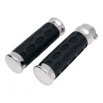 Poign�es drag specialties tirage � c�ble twin - cam 99 - 17 chrome