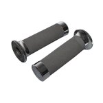 Poignées progrip 860 custom noir / chrome Poignées progrip 860 custom noir / chrome