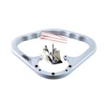 Poigne de rservoir a - sider argent pour kawasaki ninja 300 13 - 16