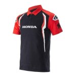 Polo alpinestars / honda rouge / noir - 3xl