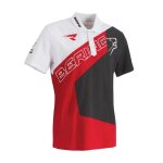 Polo bering racing gris / rouge / blanc - xs