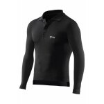 Polo manches longues sixs pol2 noir - l