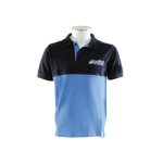 Polo polini evo bleu / noir - s