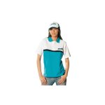 Polo polini race team paddock blanc / bleu brod� - xl