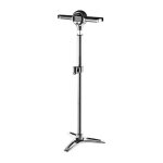 Pompe � pied crankbrothers klic 11 bars + manom�tre digital argent