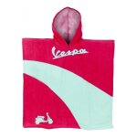 Poncho enfant vespa rose / vert