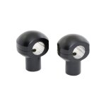 Pontet de guidon highsider noir haut pour guidon 25 mm