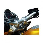 Pontets de guidon lsl rehausse + 25 mm 28 honda cb 600 f hornet 07 - 14