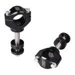 Pontets de guidon r�glables scar �28. 6mm honda cr 125r 00 - 07 noir (s