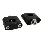 Pontets de guidon replay 22, 2mm alu noir mat