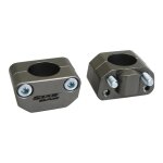 Pontets de guidon star bar alu 28, 6mm (x2) titane