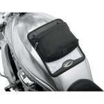 Porte - carte de r�servoir saddlemen noire