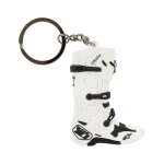 Porte cl�s alpinestars new tech 10 boot keyfob bottes blanc