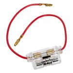 Porte fusibles rond en verre l. 25mm