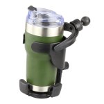 Porte gobelet r�glable ram mount fixation rotule noir