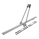 Porte - v�lo de toit peruzzo uni - bike gris 1 v�lo