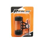 Porte vignette assurance replay alu noir