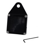 Porte vignette d assurance tun'r carr alu noir