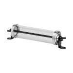 Porte vignette biltwell cylindrique couleur alu
