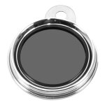 Porte vignette emgo chrome