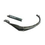 Pot bidalot smr chromé aprilia rs silencieux gunmetal Pot bidalot smr chromé aprilia rs silencieux gunmetal