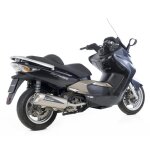Pot d'échappement leovince granturismo inox pour kymco xciting 500 05 Pot d'échappement leovince granturismo inox pour kymco xciting 500 05