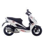 Pot d chappement scooter leovince hand made tt pour aprilia sr 50
