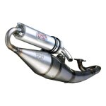 Pot d �chappement scooter leovince hand made tt pour peugeot new vi