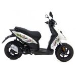 Pot d �chappement scooter leovince touring pour piaggio nrg mc2 97 -