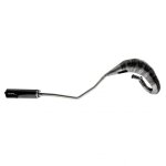 Pot d chappement voca cross rookie 50 / 70cc alu noir rieju mrt50