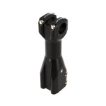 Potence noir mat d. 22 doppler mbk booster / stunt / yamaha slider / bw's