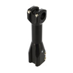 Potence noir mat d. 22 doppler mbk nitro / ovetto / yamaha neo's / aerox