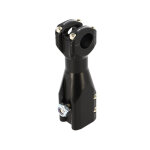 Potence noir mat d. 22 doppler peugeot ludix / jet force