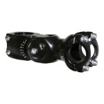 Potence vtt|vtc réglable 25, 4 et l 1100mm noir Potence vtt|vtc réglable 25, 4 et l 1100mm noir