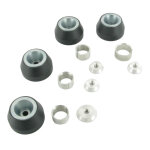 Protections axes de roues lightech titane kawasaki z1000 07 - 09 - titane Protections axes de roues lightech titane kawasaki z1000 07 - 09 - titane
