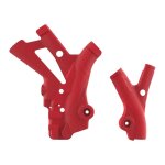 Protections de cadre polisport rouge - beta rr 2t / 4t 13 - 19