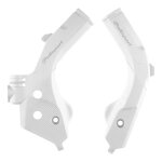 Protections de cadre polisport blanc - gasgas mc / mcf 21 - 23