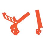 Protections de cadre polisport orange - ktm sx / sxf 11 - 15 Protections de cadre polisport orange - ktm sx / sxf 11 - 15