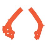 Protections de cadre polisport orange - ktm sx / sxf 16 - 18