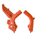 Protections de cadre polisport orange - ktm sx / sxf 19 - 22