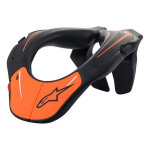 Protection cervicale enfant alpinestars youth neck noir / orange