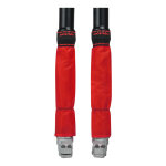 Protections de fourche acerbis z - mud rouge