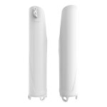 Protections de fourches polisport type origine blanc - honda 250 / 450