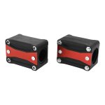 Protection moteur bumper noir / rouge pour honda 750 x - adv