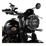 Protection de phare sw - motech noir triumph street twin 16 -