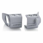 Protections de pieds de fourche acerbis gris / argent - suzuki 250 / 4