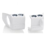 Protections de pieds de fourche acerbis blanc - suzuki 250 / 450 rmz 0