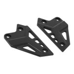 Protection platine repose - pied avoc noir anodisé pour kawasaki z900 Protection platine repose - pied avoc noir anodisé pour kawasaki z900