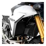 Protection de radiateur noir r&g racing pro guard triumph tiger 900 20